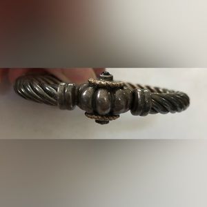 Flli MENEGATTI Sterling Hinged Bracelet